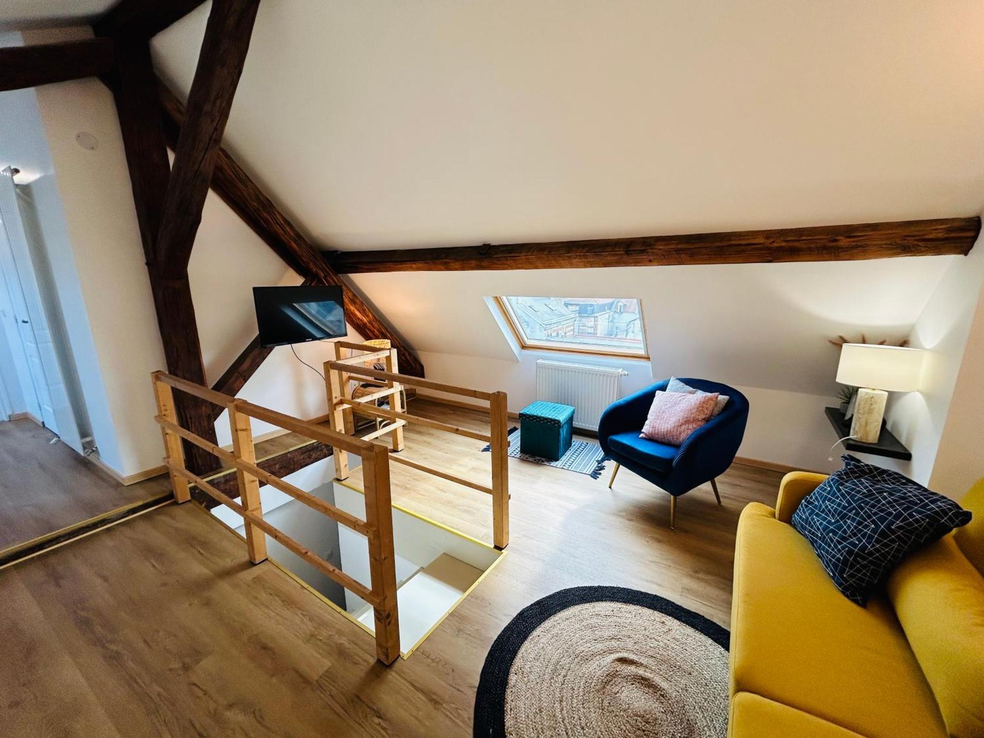 Les Toits De Thillois Hypercentre Apartment Reims Luaran gambar