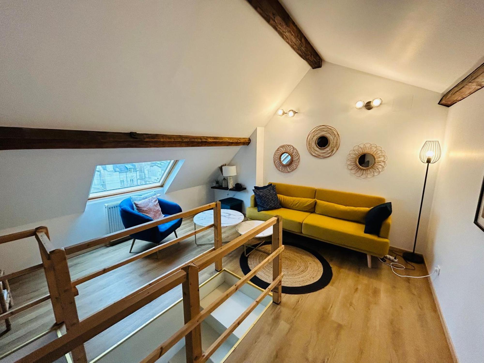 Les Toits De Thillois Hypercentre Apartment Reims Luaran gambar