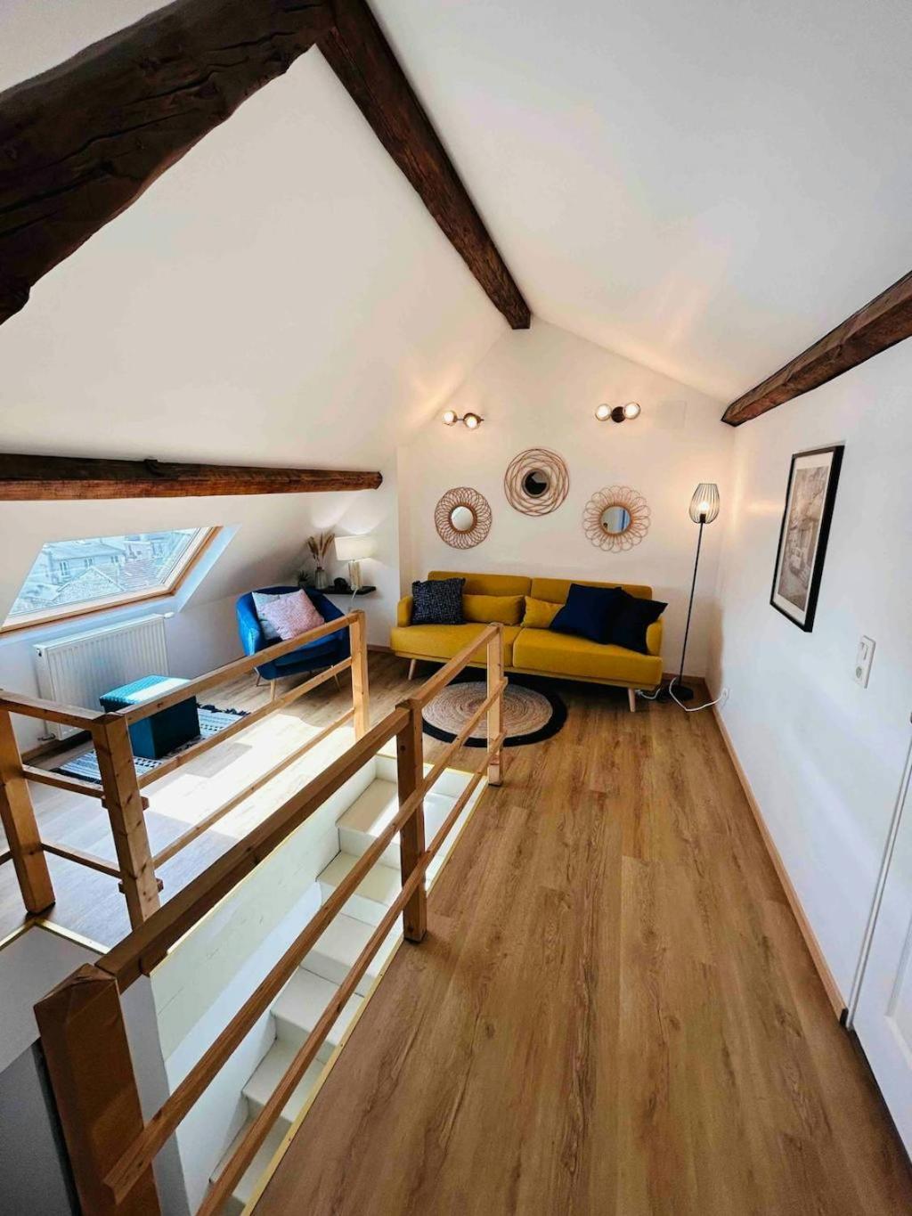 Les Toits De Thillois Hypercentre Apartment Reims Luaran gambar